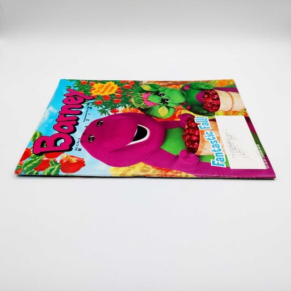 Barney Magazine Sept/Oct 1998 Fantastic Fall! Rare! - Picture 9 of 12